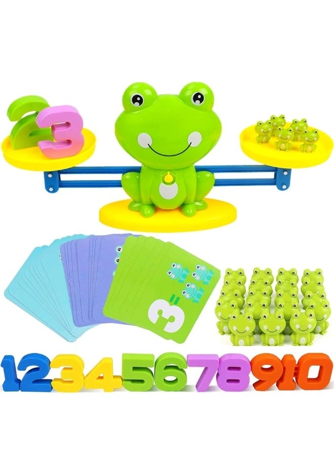 Homeschool Kindergarten Balance Board Game - Ages 3 4 5 6 Year Old