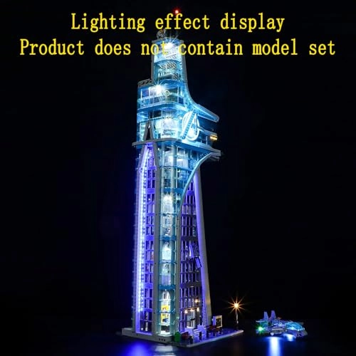 LED Light Kit for LEGO Avengers Tower 76269