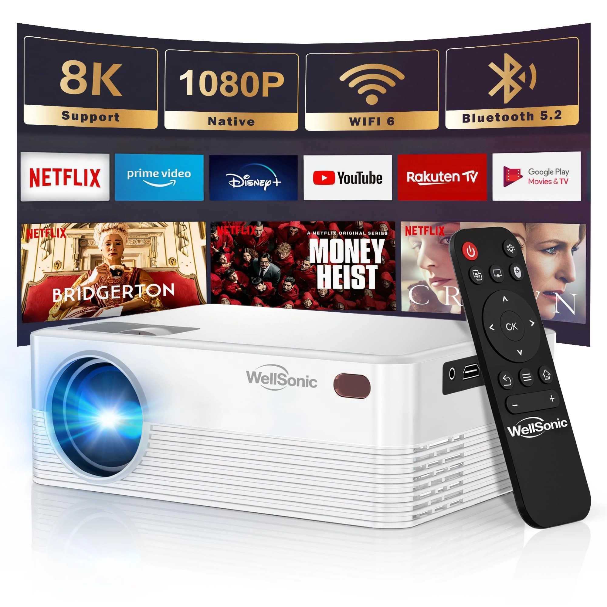 WellSonic H5 400 ANSI lumens