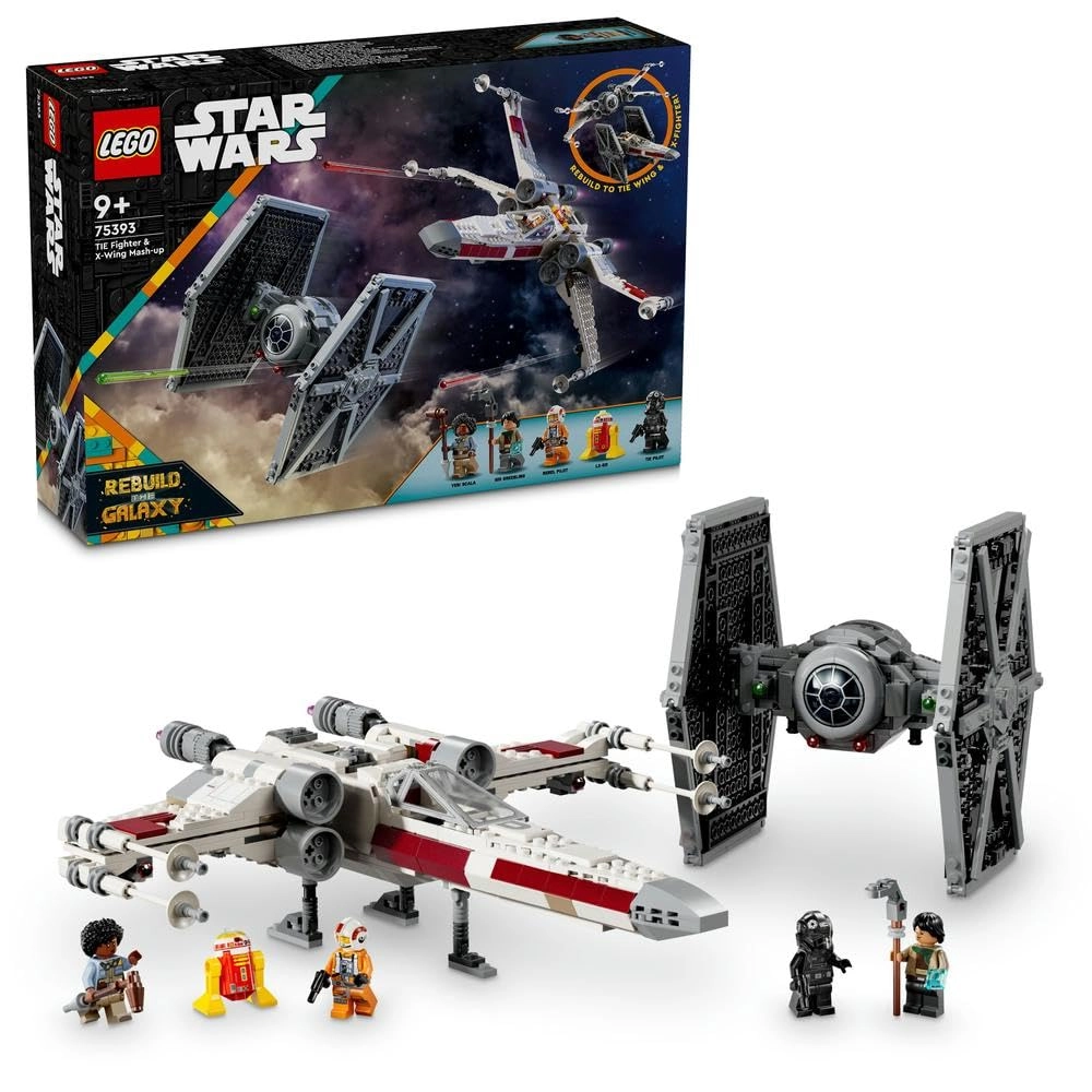 Star Wars TIE Fighter & X-Wing Mash-up (75393) - 4 Minifigures