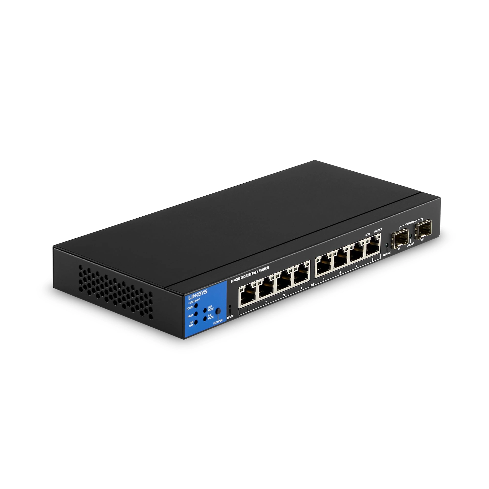 Linksys LGS310MPC 8-ports