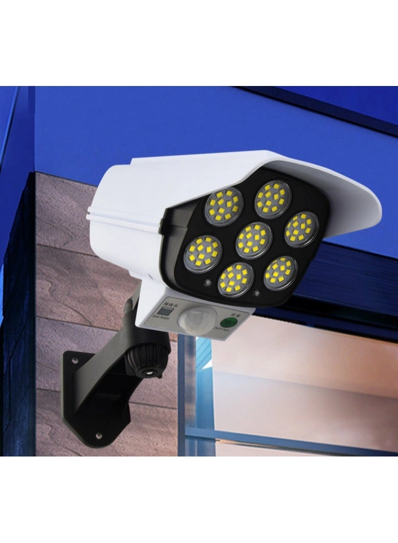 Remote Solar Motion Sensor Lamp - walls fences posts