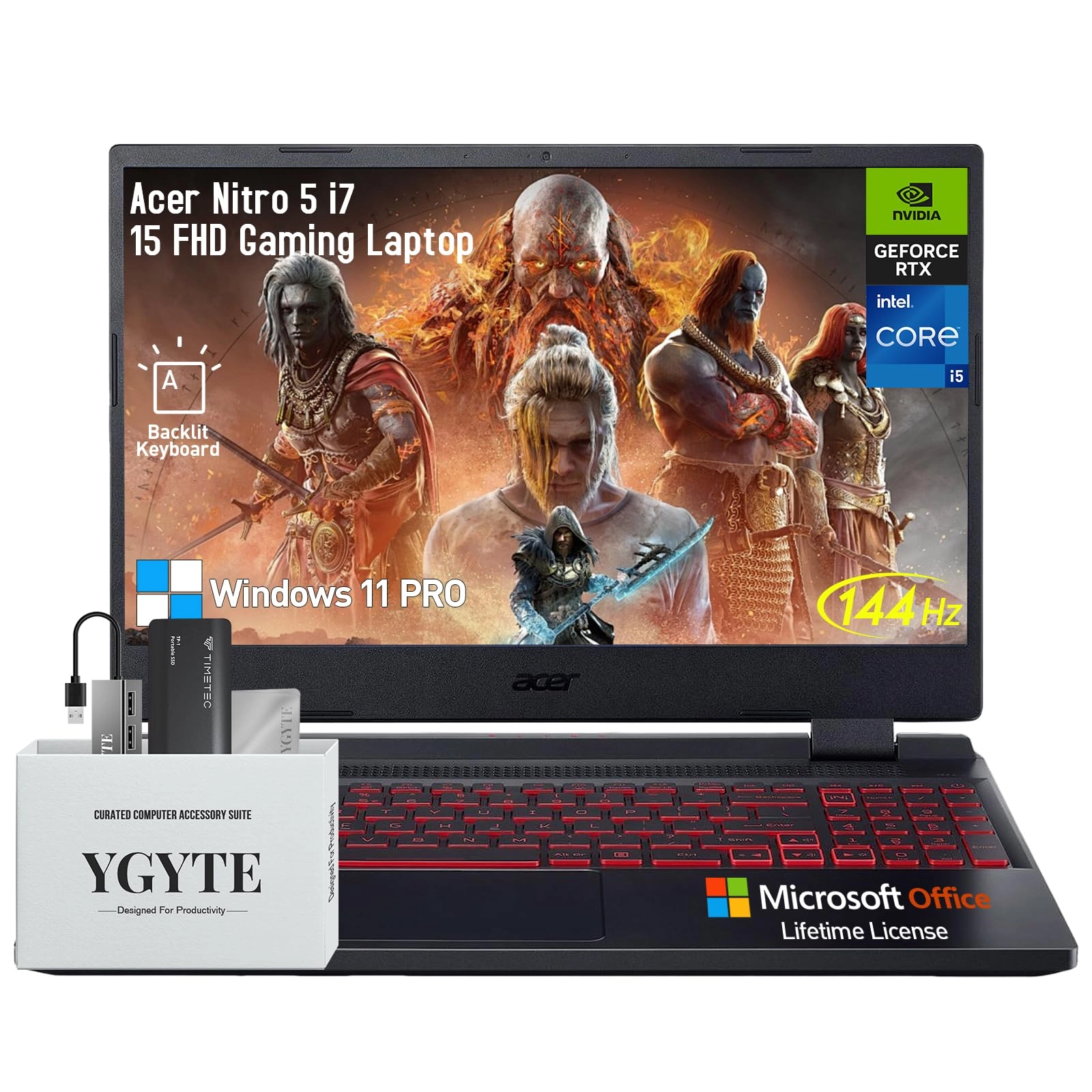 Acer Nitro 5 - 15.6'' i5-12450H 32GB DDR4 1TB SSD