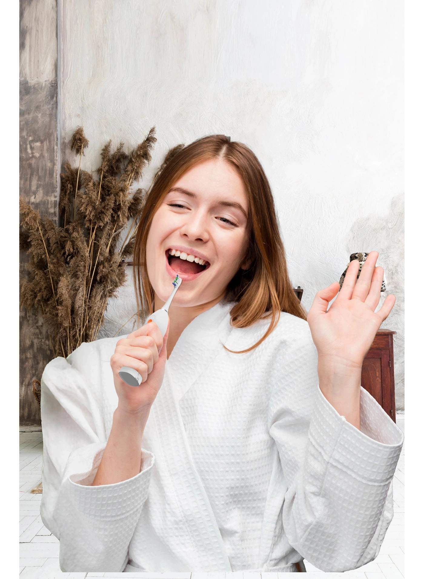 Lifestyle Water Floss & Sonic Electric Toothbrush - 100mL 25 Days Battery Life IPX7