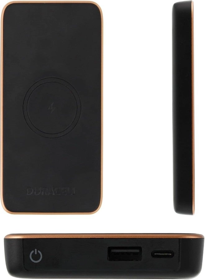 Mobile Power Bank - 10,000mAh Wireless USB-C USB-A