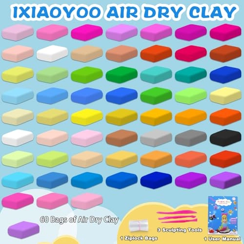 Air Dry Clay - 60.0 Count