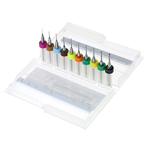 Micro Drill Bits - Steel 10pcs