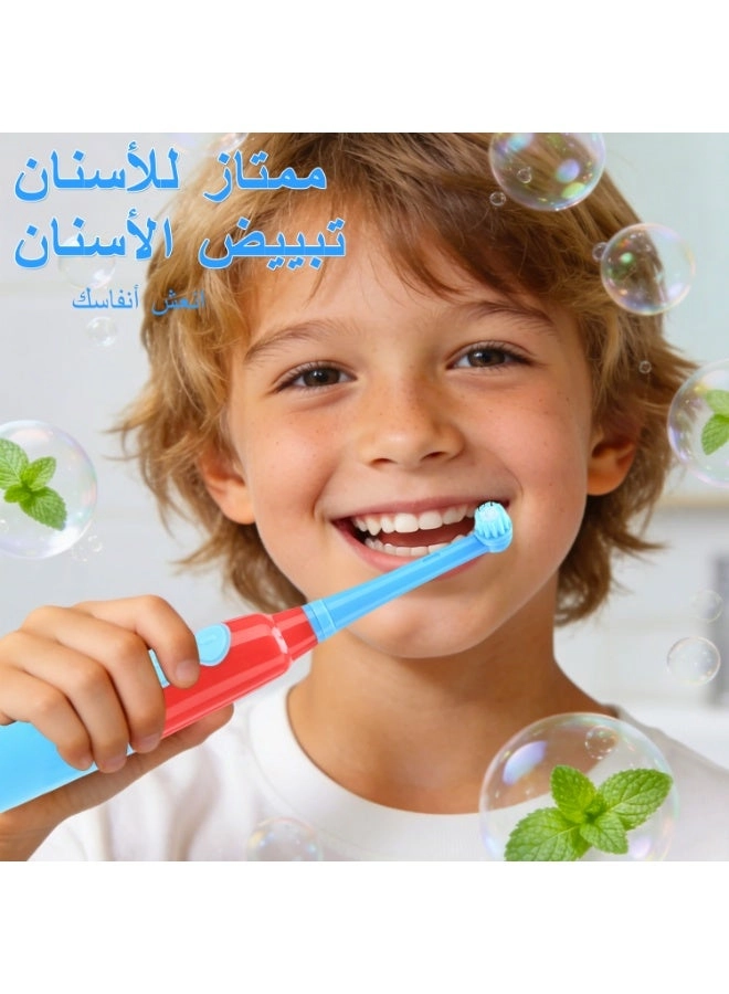 YWD-TB06-BU - Kids Rotation 40,000/Min 3 Replacement Heads