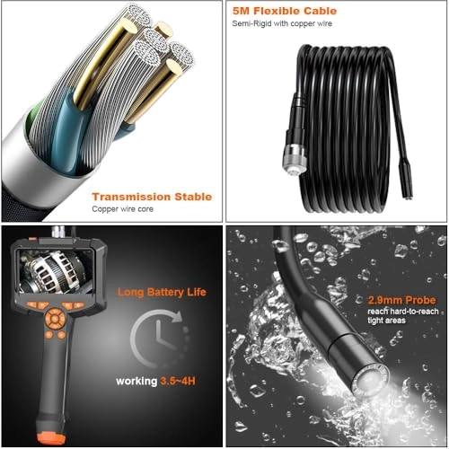 Endoscope Inspection Camera - 8mm 5m