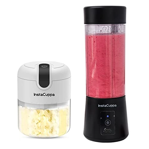 Mini Electric Chopper - 45W + Blender Bottle - 150W