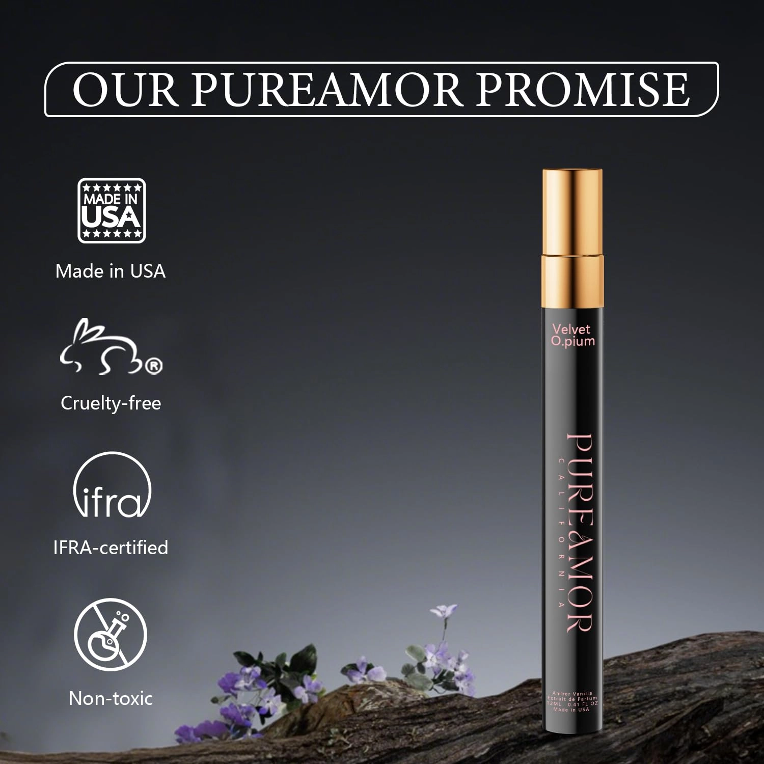 Amber Vanilla Eau de Parfum 12ml