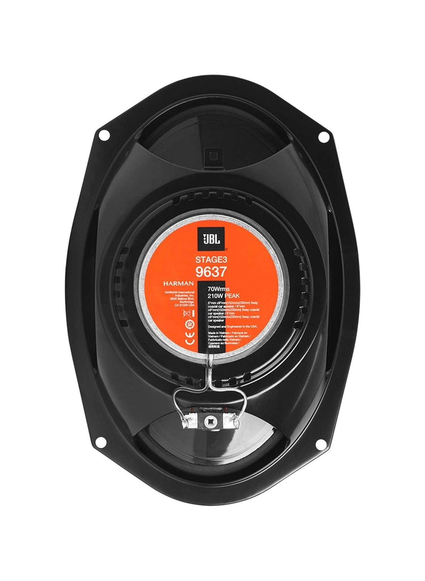 Stage3 9637 - 6x9" 3-Way Coaxial