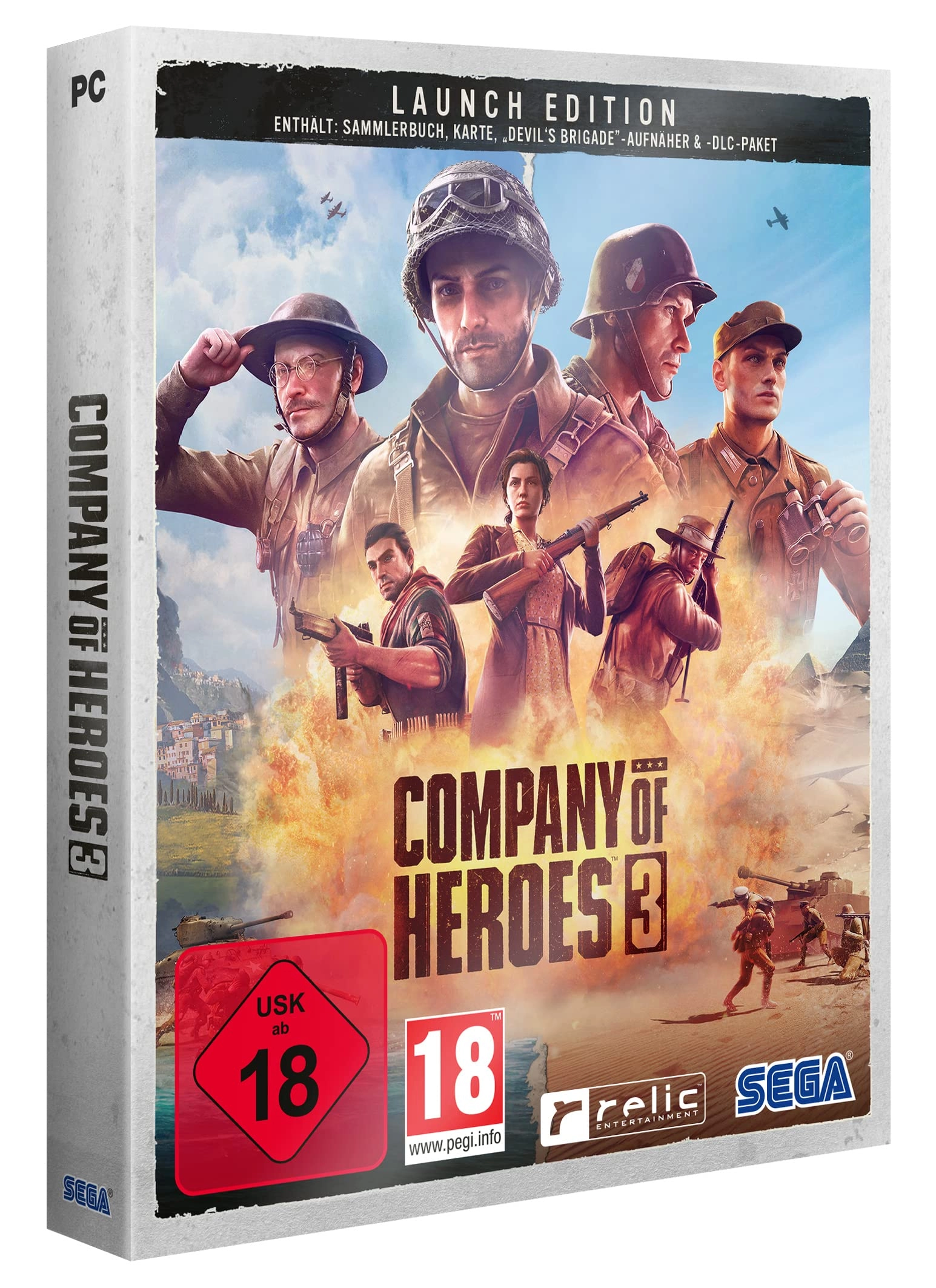 SEGA Company of Heroes 3 Launch Edition Digipack - PC