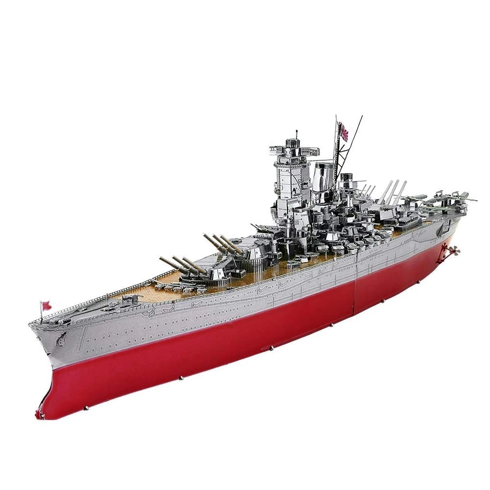 Piececool Yamato Battleship Metal 3D Puzzle - 245 pcs
