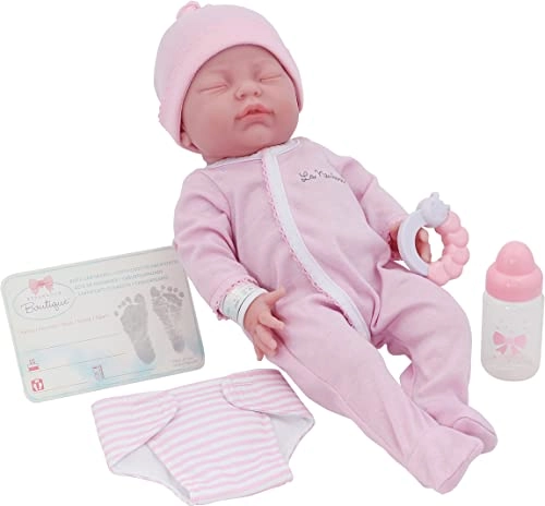 La Newborn - 17" Vinyl Closed Eye Gift Set