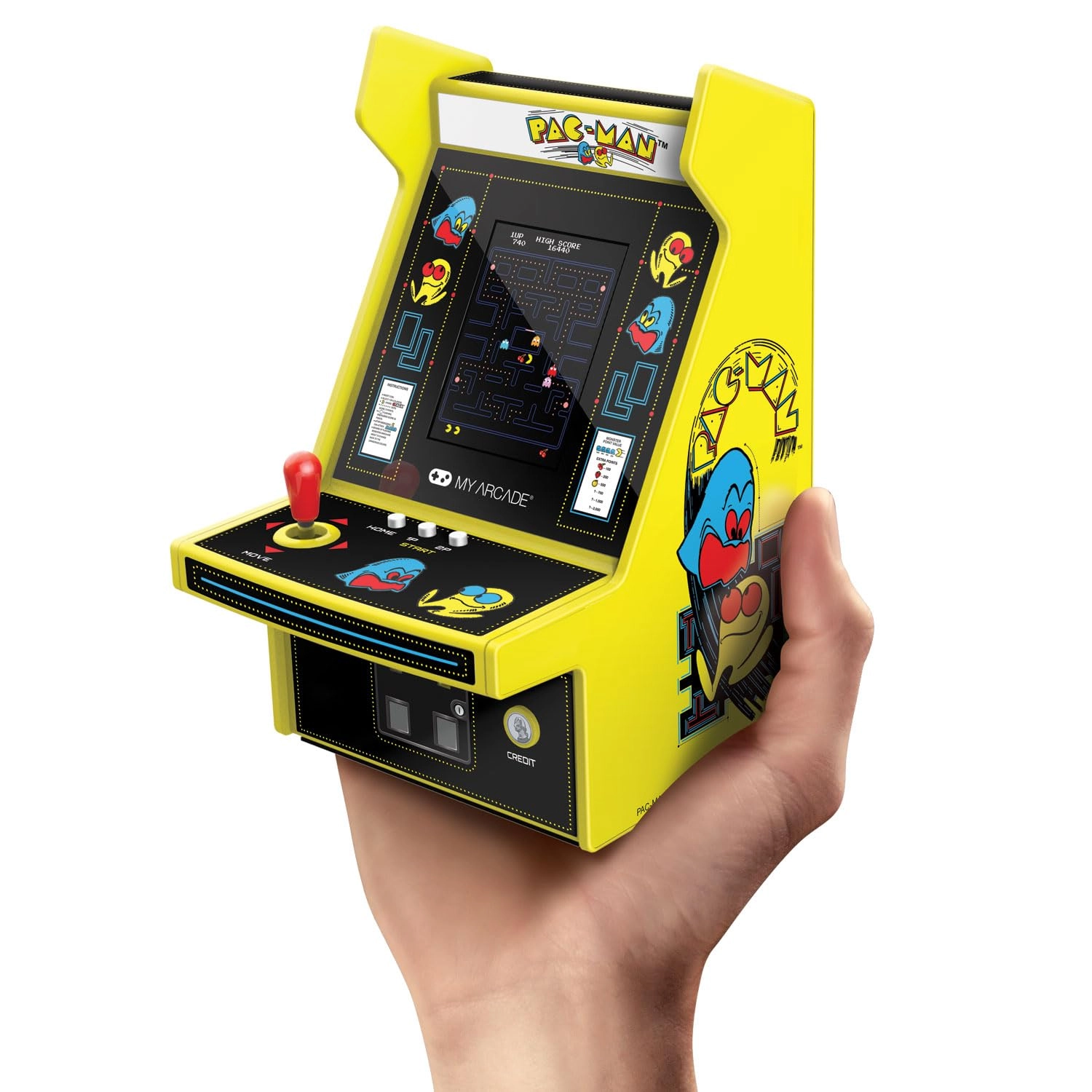 My Arcade PAC-MAN Micro Player Pro - Handheld 2.75 Inches
