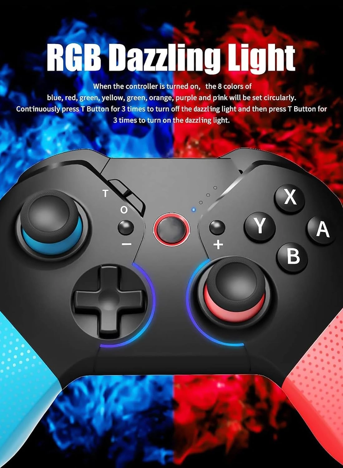 JOY-04 - Blue & Green Nintendo Switch