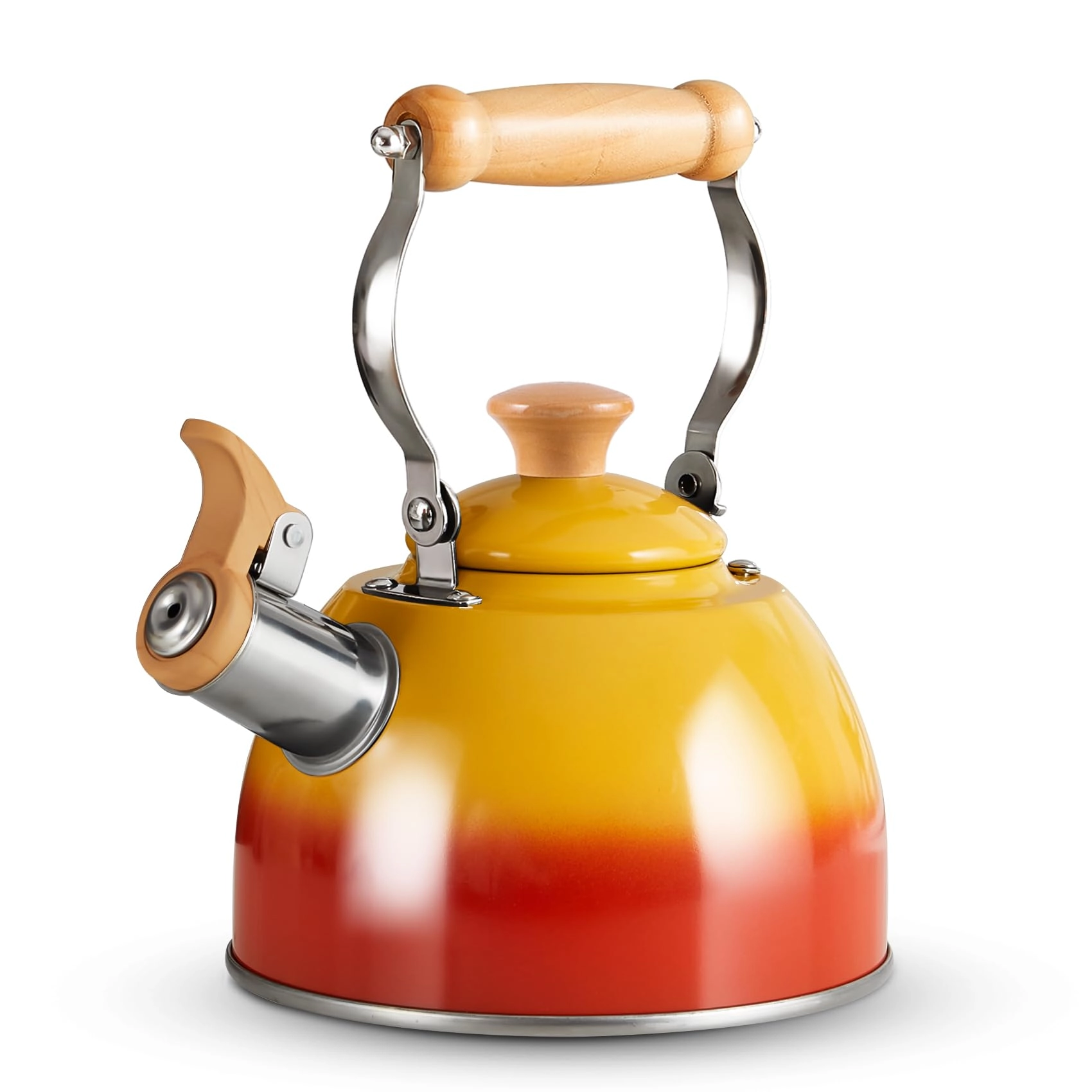ROCKURWOK Tea Kettle - Stainless Steel 1.5 Quarts