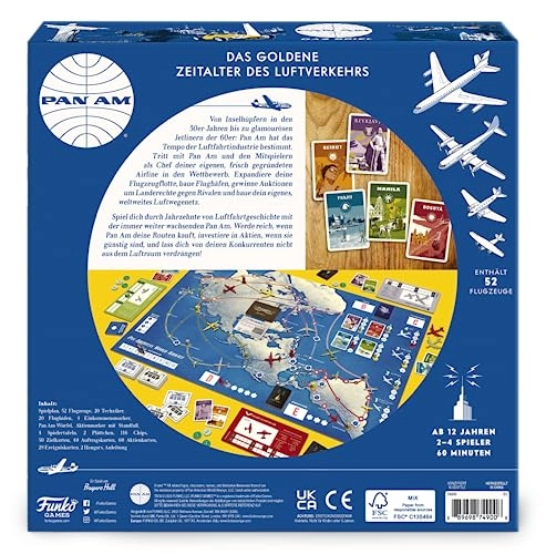 PAN AM - Strategy Board Game (German)