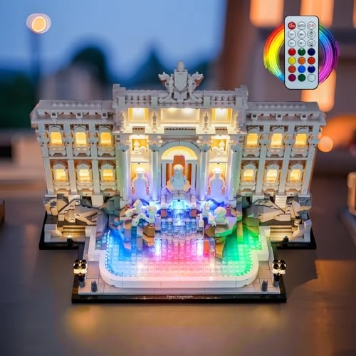 21062 Trevi Fountain - RGB Remote Control LED Light Set