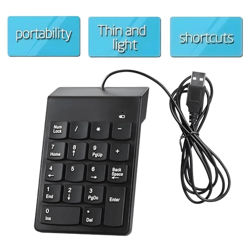 Numeric Keypad - USB 2.0 18 Keys
