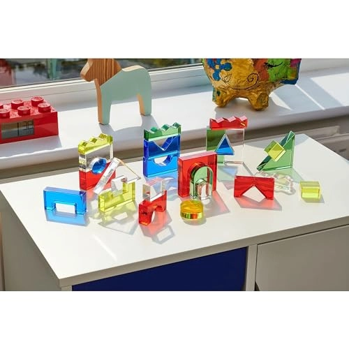 Color Crystal Block Set - 3+ 25 pieces