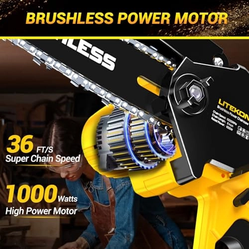 Cordless Mini Chainsaw - 1000W