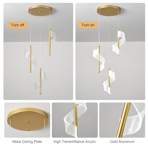 Modern Ceiling Pendant Light - 6000K