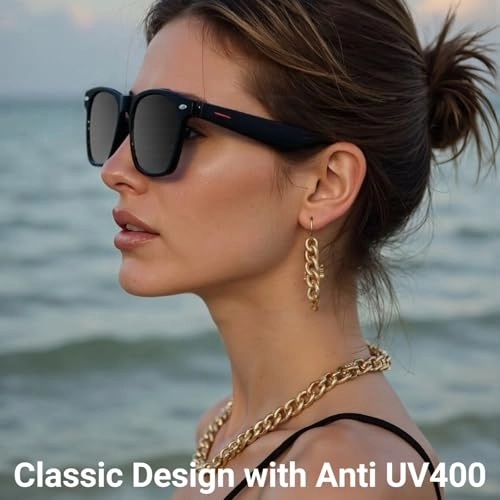 AI Translator Smart Glasses - Photochromic Bluetooth Open Ear