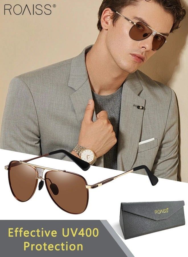 Aviator Sunglasses - 60 mm Grey