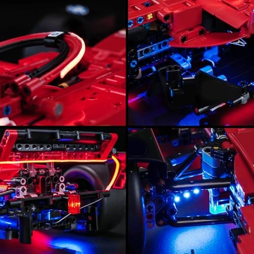 LED Light Set - Lego Ferrari SF-24 F1 Car 42207