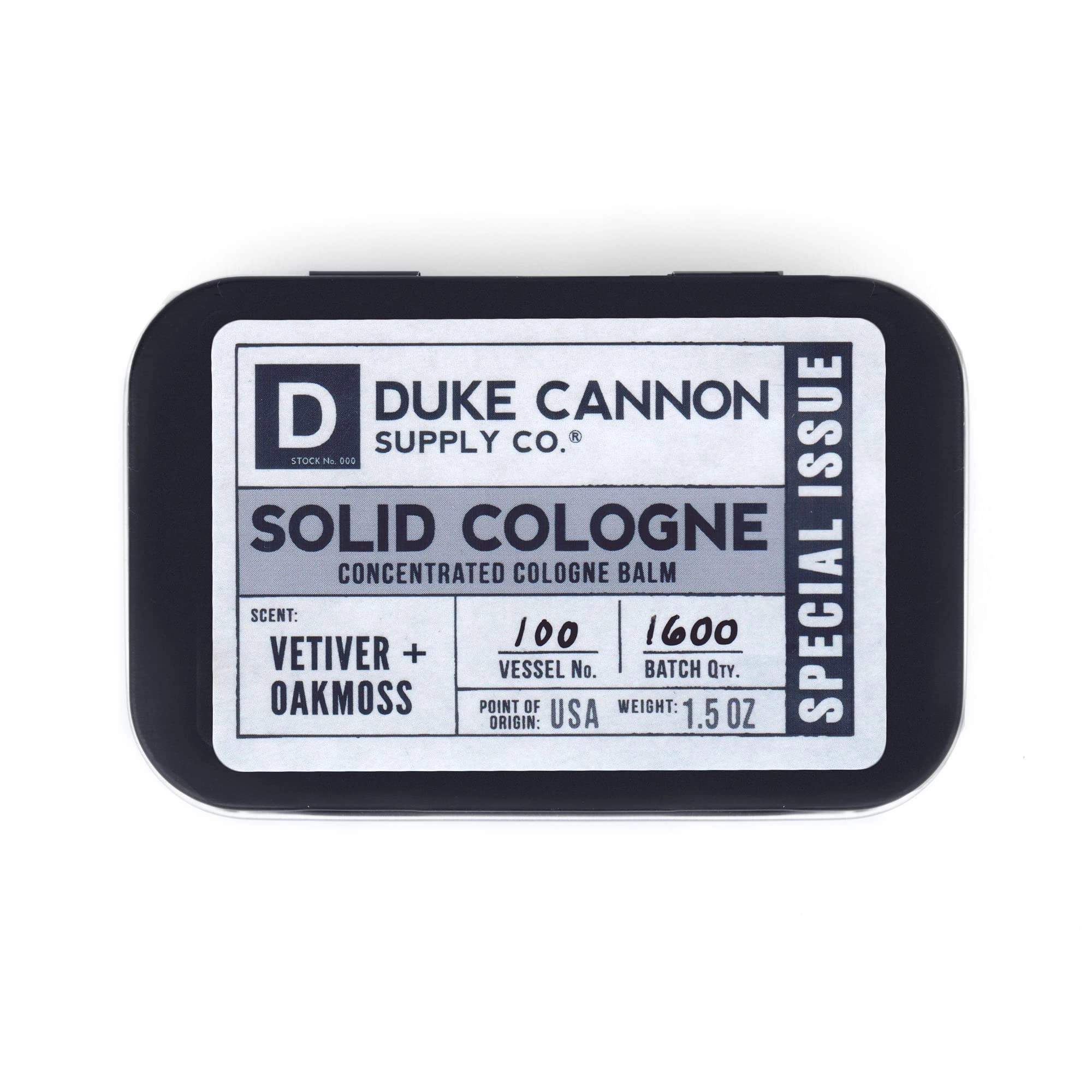 Duke Cannon Special Issue Solid Cologne - 1.5 Fluid Ounces