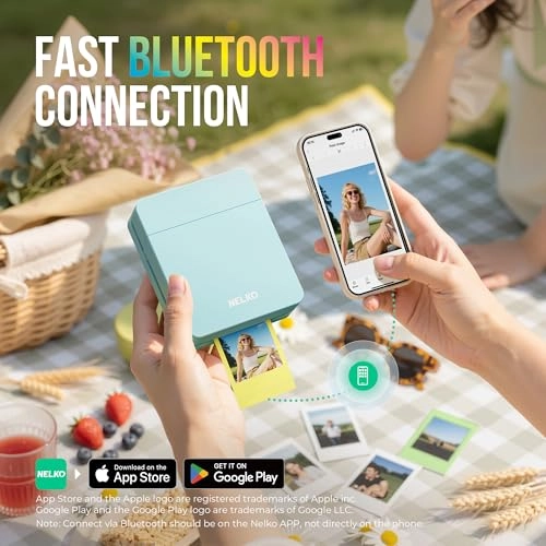 Photo Printer PP01 - Portable Green