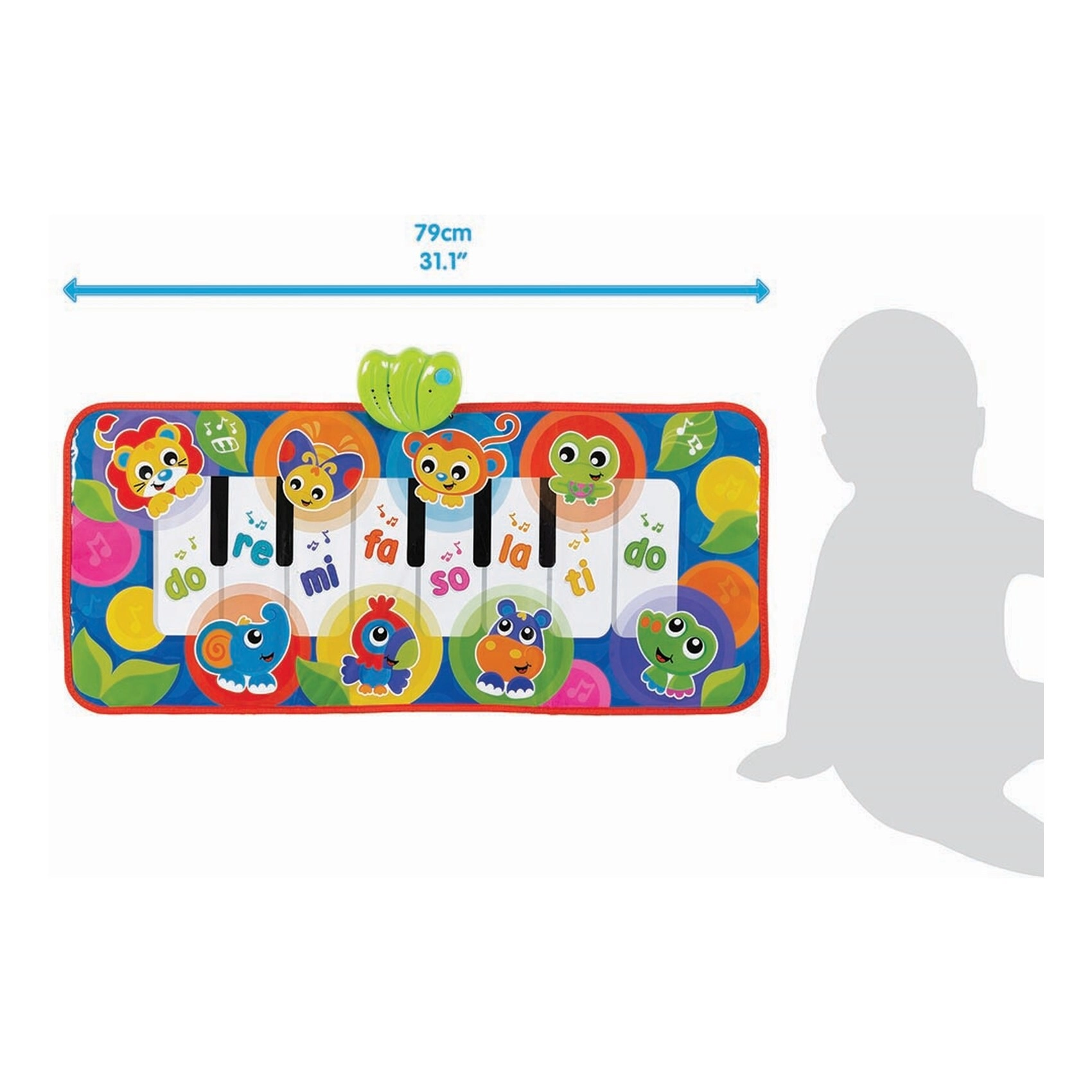 Jumbo Jungle Musical Piano Mat - Jungle 6 months