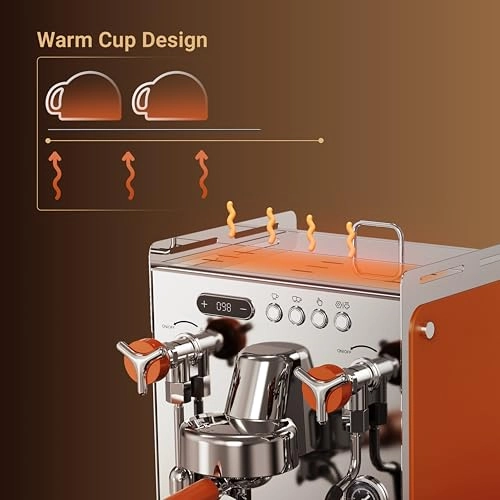 LPCFFM0029 - Dual Boiler Milk Steamer 6 Pre-Brewing