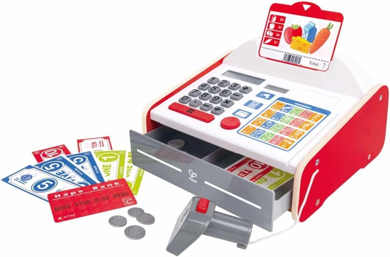 Hape Beep n Buy Toy Cash Register (E3184)
