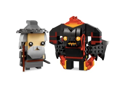 Gandalf the Grey & Balrog - 348-piece BrickHeadz