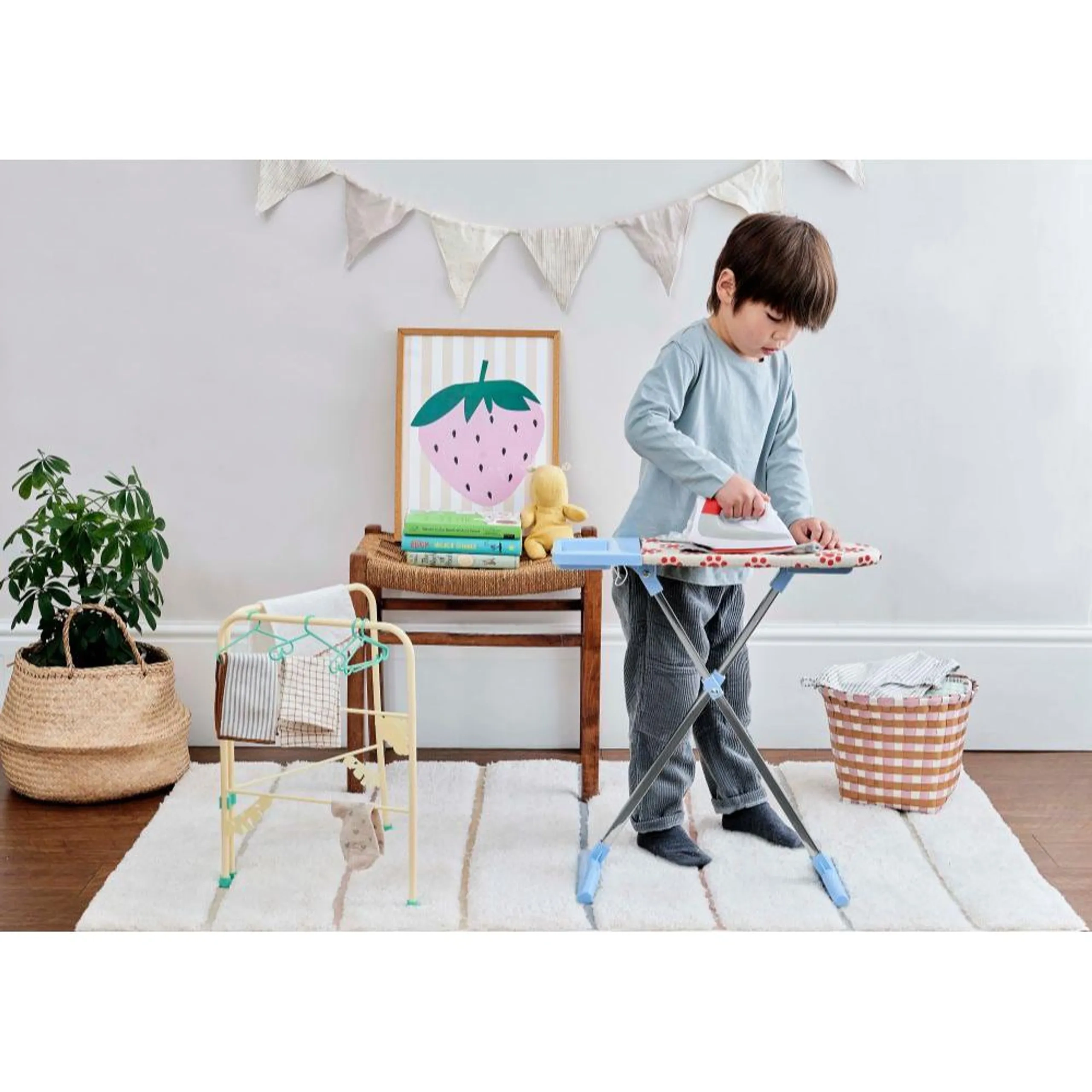 Ironing Set Toy - Replica Morphy Richards Iron Folding Ironing Board (WB-51750)