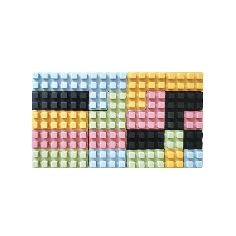 Bluejw Silicone Building Blocks - 20pcs