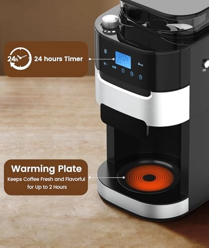 CM8025 - 10-Cup Built-In Grinder Programmable