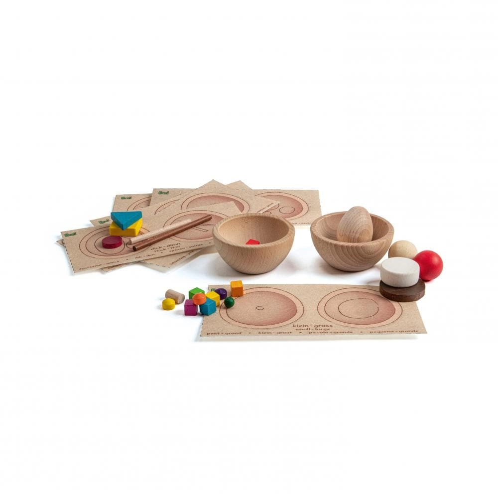 Sort And Companre Educational Game - Suitable for 4 years & above 21 pieces