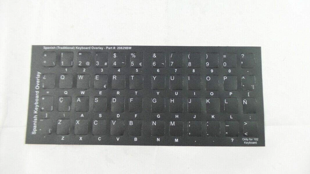 DataCal Spanish Overlays - QWERTY