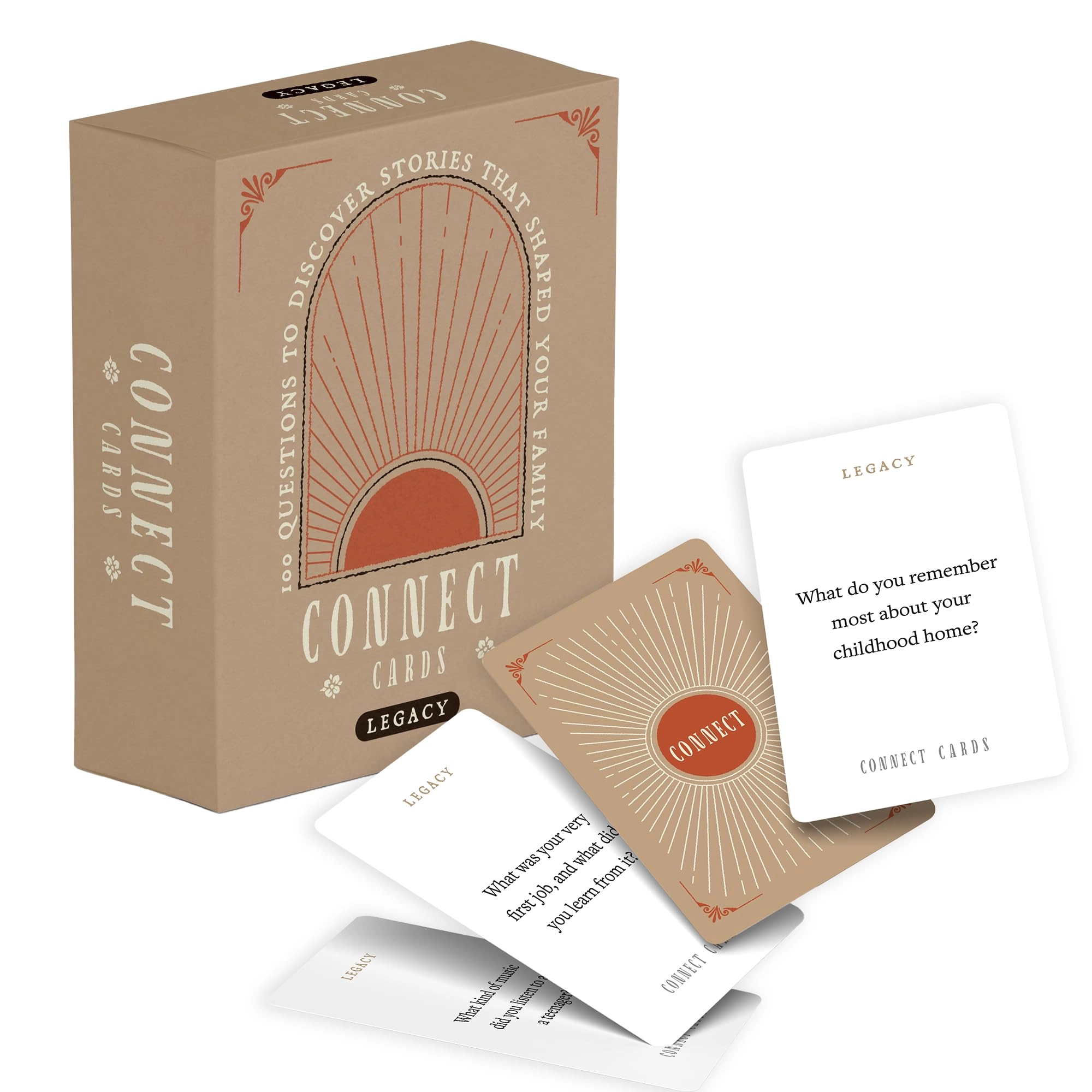 Beating 50 Percent Connect Cards: Legacy Edition - 100 Conversation Cards