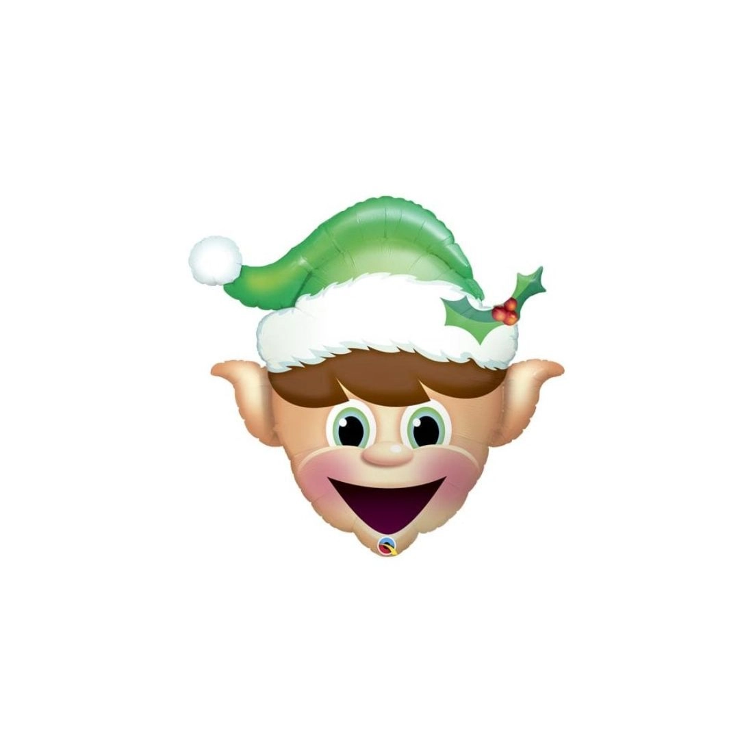 Qualatex Shape Foil Christmas Elf Foil Balloon - birthday