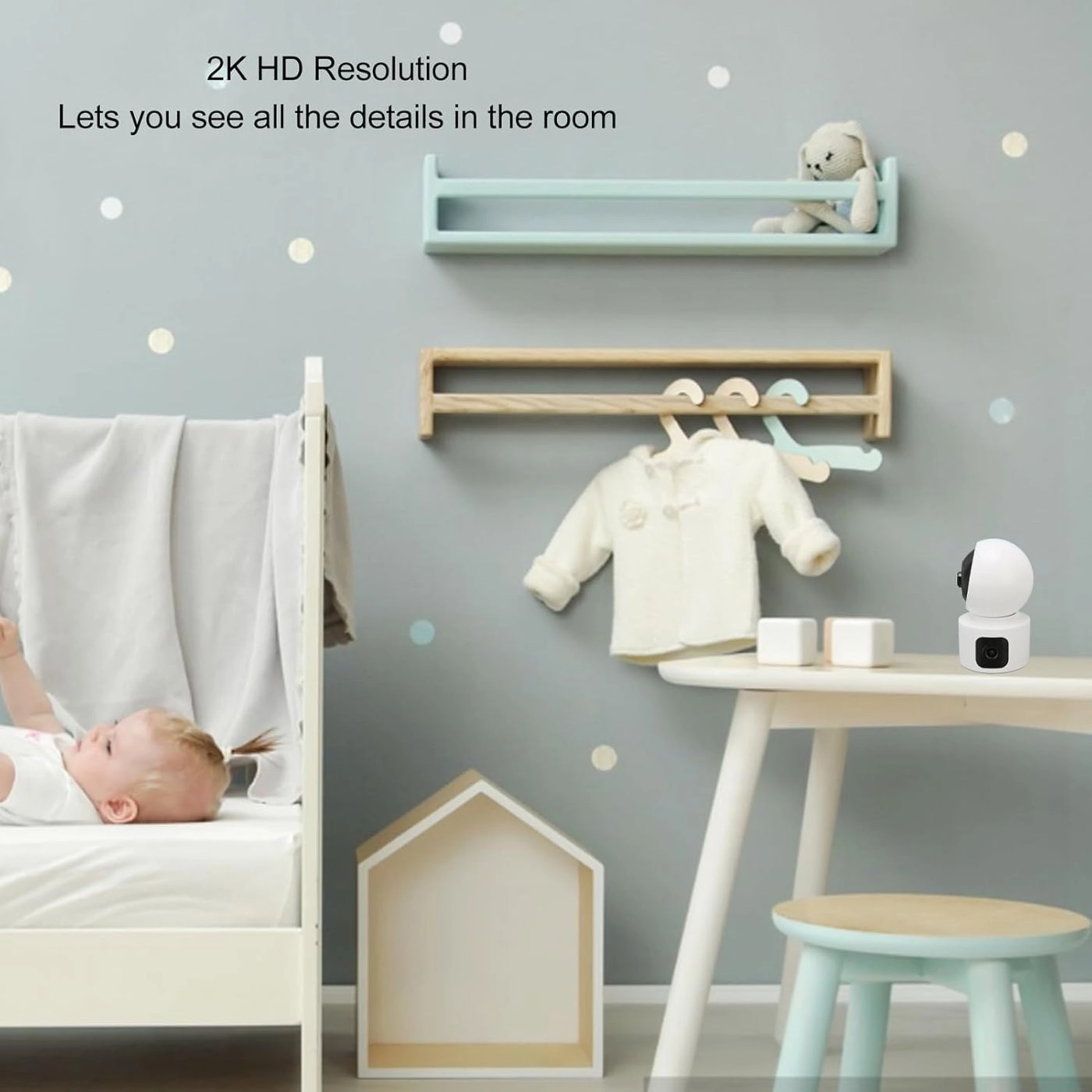 Two‑Way Audio & Video Wi‑Fi Security Camera 1080p