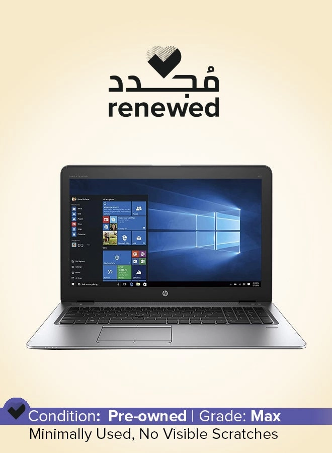 (Renewed) Elitebook 850 G3 - 15.6'' Core i5-7260U 8GB DDR4 256GB SSD