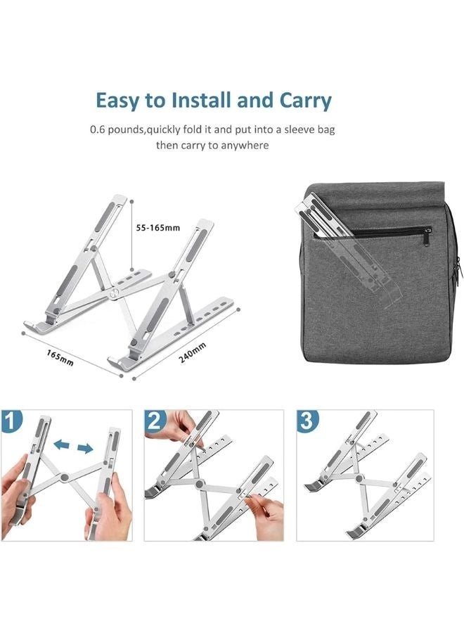 TUTTO-TS 123 SS - Laptop Stand 7 Height Adjustable