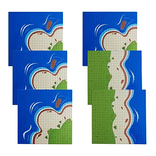 Apostrophe Games Island Base Plates - Island 6pcs