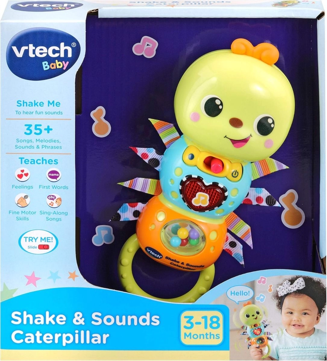 Shake & Sounds Caterpillar - 3 +