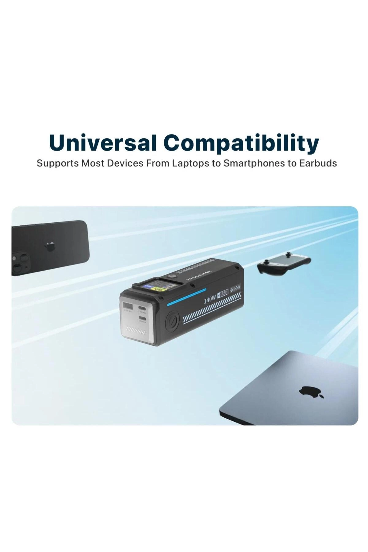 Power Bank - 27000mAh 140W
